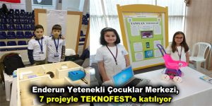 Enderun Yetenekli Çocuklar Merkezi, 7 projeyle TEKNOFEST’e katılıyor