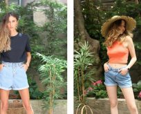 En Tarz Kot Şort Modelleri