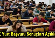 KYK yurt başvuru sonuçları açıklandı Gençlik ve Spor Bakanı Mehmet