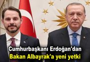 Erdoğan’dan Berat Albayrak’a yeni yetki Cumhurbaşkanı Erdoğan’dan Hazine ve Maliye