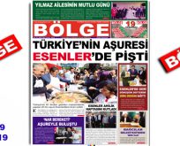 BÖLGE GAZETESİ , YIL:19 , SAYI: 189 , ”EYLÜL” SAYISI ÇIKTI!..