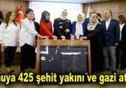 Kamuya 425 şehit yakını ve gazi atandı Aile, Çalışma ve
