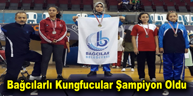 Bağcılar Belediyesi Wushu Kung-fu takımı İstanbul şampiyonu oldu