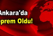 Ankara’da deprem oldu! Kandilli Rasathanesi Ankara’nın Gölbaşı ilçesinde saat 01:27’de