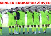 EROKSPOR LİDERLİK KOLTUĞUNDA Esenler Erokspor evinde Karşıyaka’yı ağırladı. İlk yarının