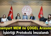 Esenyurt MEM ile ÇOGEL Arasında İşbirliği Protokolü İmzalandı Esenyurt İlçe