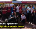 Enderunlu öğretmenler Bilim Şenliği’nde projelerini tanıttı