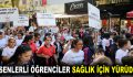 ESENLERLİ ÖĞRENCİLER SAĞLIK İÇİN YÜRÜDÜ