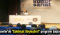 Esenler’de “Edebiyat Söyleşileri” programı başladı