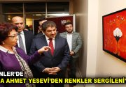 HOCA AHMET YESEVÎ’DEN RENKLER SERGİLENİYOR Ressam Tülay Gürses’in “Pir-i Türkistan