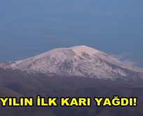 Yılın ilk karı yağdı