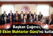 Başkan Çağırıcı, 19 Ekim Muhtarlar Günü’nü kutladı Bağcılar Belediye Başkanı