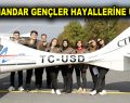 MİHMANDAR GENÇLER HAYALLERİNE UÇTU