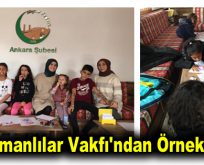 Adıyamanlılar Vakfı’ndan Örnek Proje