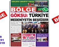 BÖLGE GAZETESİ , YIL:19 , SAYI: 191 , ”KASIM” SAYISI ÇIKTI!..