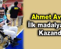 Ahmet Avşar ilk madalyasını kazandı