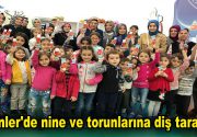 NESİLDEN NESİLE DİŞ TARAMASI Esenler Belediyesi Dede-Torun Yaşam Merkezi’nde dede,