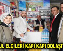 GÖNÜL ELÇİLERİ KAPI KAPI DOLAŞIYOR