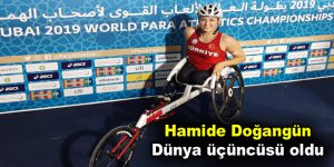 Hamide Doğangün dünya üçüncüsü oldu