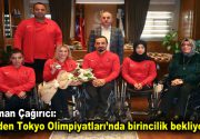 Lokman Çağırıcı: Sizden Tokyo Olimpiyatları’nda birincilik bekliyorum Dubai’de gerçekleşen Dünya