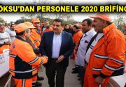 GÖKSU’DAN PERSONELE 2020 BRİFİNGİ Esenler Belediye Başkanı Mehmet Tevfik Göksu,