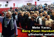 Mete Yarar, Barış Pınarı Harekatı’nın şifrelerini anlattı Bağcılar Belediyesi’nin düzenlediği