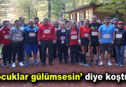 ‘Çocuklar gülümsesin’ diye koştular Daha önce hiç doğum günü kutlayamamış