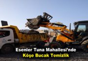 Esenler Tuna’da Köşe Bucak Temizlik Esenler Tuna Mahallesi’nde çevre ve