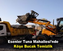 Esenler Tuna’da Köşe Bucak Temizlik