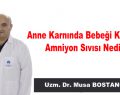 Anne Karnında Bebeği Koruyan Amniyon Sıvısı Nedir?