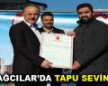 Bağcılar’da tapu sevinci