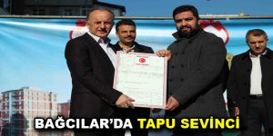 Bağcılar’da tapu sevinci