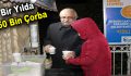 Bir Yılda 450 Bin Çorba