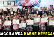 Bağcılarlı öğrencilere karne, öğretmenlere gül Tüm yurtta olduğu gibi Bağcılar’da