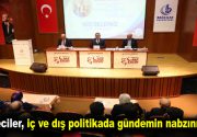 Gazeteciler, iç ve dış politikada gündemin nabzını tuttu Türk basınının