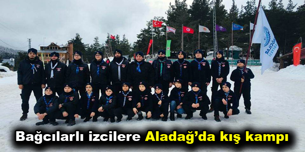 Bağcılarlı izcilere Aladağ’da kış kampı