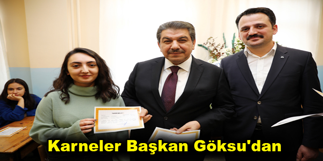 Karneler Başkan Göksu’dan