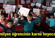 18 milyon öğrenci karnelerini alarak yarıyıl tatiline başladı Okul öncesi,