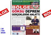BÖLGE GAZETESİ , YIL:20 , SAYI: 194 , ”ŞUBAT” SAYISI