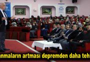 Mustafa Akgül: Boşanmaların artması depremden daha tehlikeli Bağcılar Belediyesi’nce düzenlenen