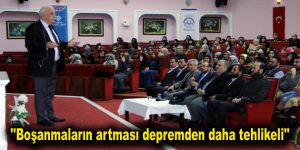 ”Boşanmaların artması depremden daha tehlikeli”