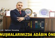 ”KONUŞMALARIMIZDA ADÂBIN ÖNEMİ” ‘Edep dili tutmak, korumak, nefsi küçültmek, kalbi