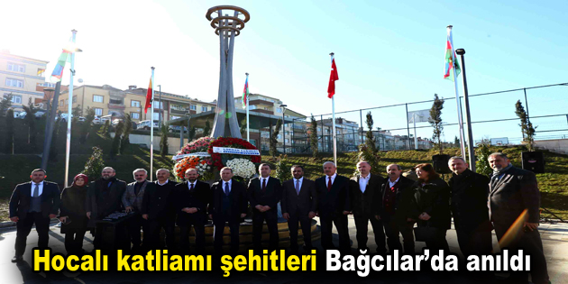 Hocalı katliamı şehitleri Bağcılar’da anıldı