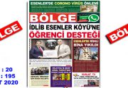 BÖLGE GAZETESİ , YIL:20 , SAYI: 195 , ”MART” SAYISI