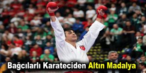 Bağcılarlı karateci Macaristan’dan altın madalyayla döndü