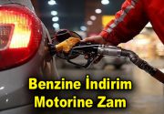 Benzine indirim, motorine zam geliyor Akaryakıt fiyatlarındaki dalgalanma devam ediyor.