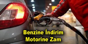 Benzine indirim, motorine zam geliyor