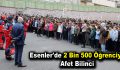 Esenler’de 2 Bin 500 Öğrenciye Afet Bilinci