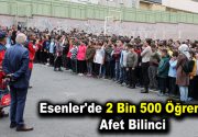2 Bin 500 Öğrenciye Afet Bilinci ESKAT, Deprem Haftası’nda 2