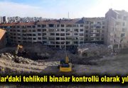 Bağcılar’daki tehlikeli binalar kontrollü olarak yıkılıyor Bağcılar’da riskli olduğu belirlenen